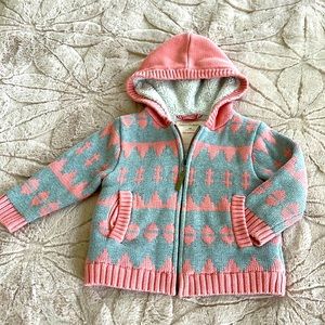 Hanna Andersson sweater coat size 80